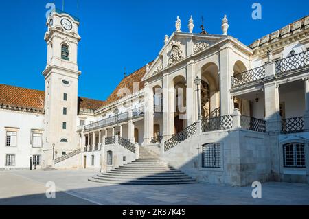 Facoltà di giurisprudenza, Università di Coimbra, Provincia di Beira, Portogallo, Patrimonio dell'Umanità dell'UNESCO Foto Stock