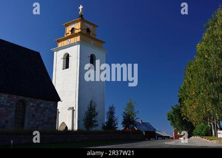 Chiesa, Città della Chiesa, Gammelstad (Città Vecchia) Lulea, Norbotten, Sweden2 Foto Stock