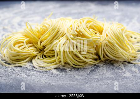 Pasta fresca Foto Stock