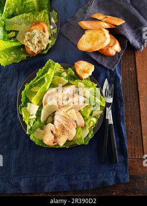 Insalata Caesar Foto Stock