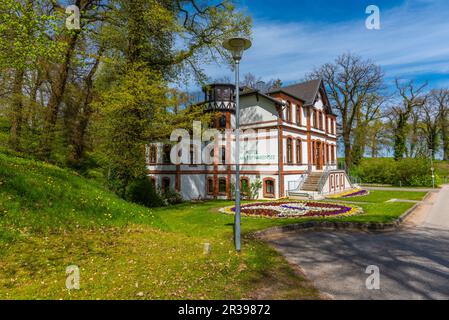 Paese Waren, Mueritz, Mecklemburgische Seenplatte, Meclemburgo-Pomerania occidentale, Germania orientale, Europa Foto Stock