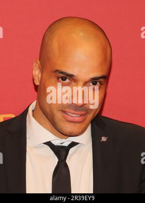 David Odonkor al 25th° JosÃ Carreras Gala di Lipsia il 12.12.2019 Foto Stock