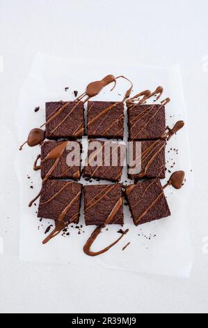 Brownie al cioccolato Foto Stock