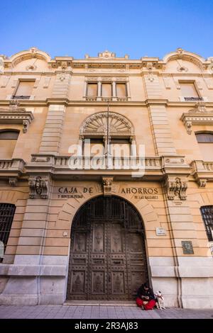 Caja de Ahorros y Monte de Piedad de Baleares ,1906, Gaspar Bennazar architetto, Ramon Llull strada, Palma, Maiorca, isole Baleari, spagna. Foto Stock