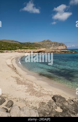 Arenalet de Aubarca, Arta, Maiorca, Isole Baleari, Spagna. Foto Stock