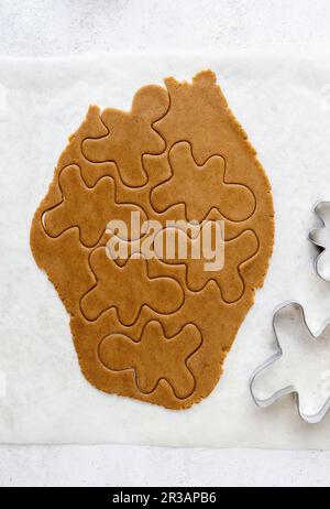 Uomini di Pan di zenzero Foto Stock