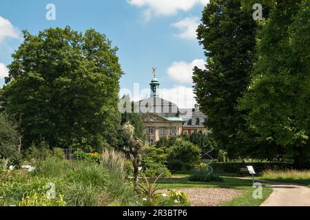 Vista posteriore del castello di MÃ¼nster Foto Stock