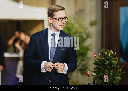 Berlino, Germania. 22nd maggio, 2023. Philipp Amthor, membro del Bundestag tedesco (CDU/CSU), ha partecipato ai Premi politici di Berlino, 22 maggio 2023. Credit: dpa/Alamy Live News Foto Stock