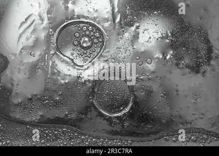 Fondo astratto di olio mescolato con acqua di colore diverso variazioni Foto Stock