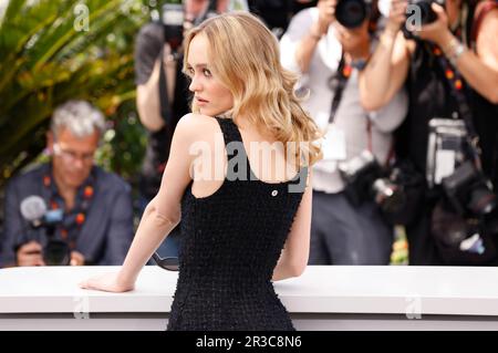 Lily-Rose Melody Depp beim Photocall zur HBO-Dramaserie 'The Idol' auf dem Festival de Cannes 2023 / 76. Internationale Filmfestspiele von Cannes am Palais des Festivals. Cannes, 23.05.2023 Foto Stock