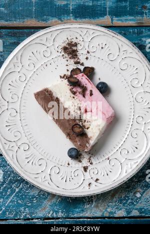 Terrina di gelato Foto Stock