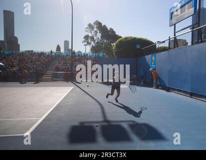 Heather WatsonTennis - Australian Open - Grand Slam - Melbourne Park 2013 - Melbourne - Australia - Lunedì 14th Gennaio 2013. mike frey /, credito Foto Stock