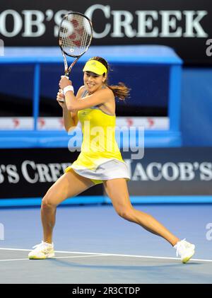 Ana Ivanovic (SRB) nel quarto round matchAustralian Open 2013 Domenica 20 Gennaio 2013., Credit:Avalon Foto Stock