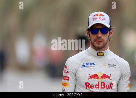 Jean-Eric Vergne (fra), Scuderia Toro Rosso 20.04.2013. Campionato del mondo di Formula 1, Rd 4, Gran Premio del Bahrain, Sakhir, Bahrain, Giornata di qualificazione, Cord Foto Stock