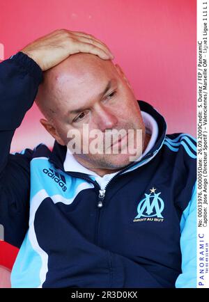 NOTIZIE : il figlio di Jose Anigo ucciso a Marsiglia - 09/05/2013 Jose Anigo ( Directeur Sportif ) - Valenciennes/ Marseille OM - Ligue1 Ligue 1 L1 L 1 - Foto Stock