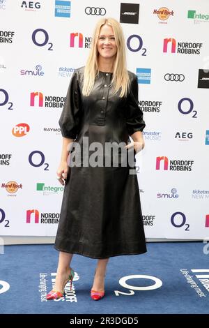 Londra, Regno Unito. 05th luglio, 2019. Edith Bowman partecipa al Nordoff Robbins O2 Silver Clef Awards 2019 al Grosvenor House Hotel di Londra. (Foto di Fred Duval/SOPA Images/Sipa USA) Credit: Sipa USA/Alamy Live News Foto Stock