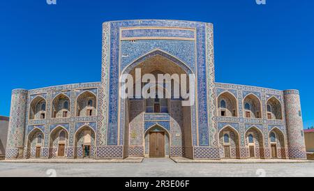 Abdulla Khan Madrasa, la parte del complesso architettonico di Kosh Madrasah, Bukhara, Uzbekistan. Foto Stock