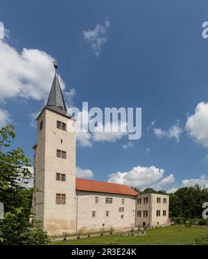 Castello Hesse North Harz stazione di bollo castelli e palazzi Harzer Wandernadel Foto Stock