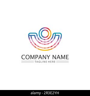 Logo People, Team, Succes People Work, Group and Community, vettore e design del logo Group Company e Business Care, logo Family Icon Succes Illustrazione Vettoriale