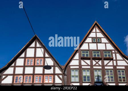 Impressioni fotografiche da Erfurt, capitale dello stato della Turingia Foto Stock