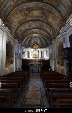 Chiesa di Maria della Vittoria, Valletta, Mar Mediterraneo, isola di campagna, Malta Foto Stock