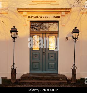 A. Paul Weber House, Museum, Ratzeburg, Schleswig-Holstein, Germania, Europa Foto Stock