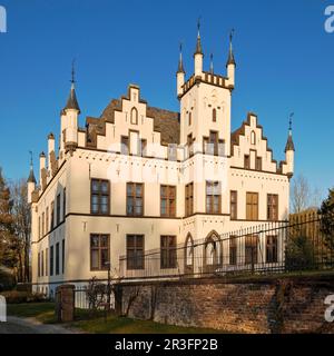 Residenza storica di Haus Horst, Moenchengladbach, Renania settentrionale-Vestfalia, Germania, Europa Foto Stock