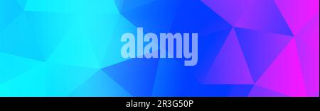 Panoramica astratta web sfondo blu gradiente - vettore Foto Stock