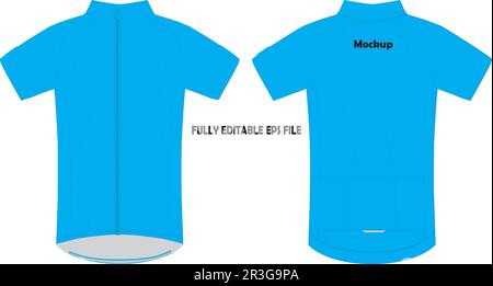 Maglia Mock in bicicletta Illustrazione Vettoriale