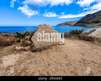 Scena del West Side su oahu hawaii Foto Stock