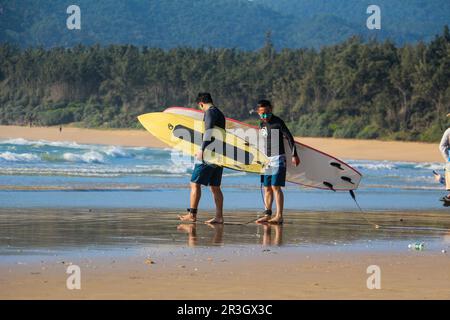 Surf a Hainan Foto Stock