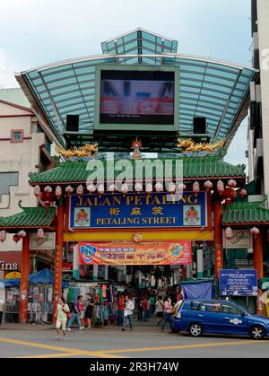 Petaling Street, Chinatown, Kuala Lumpur, Malesia Foto Stock