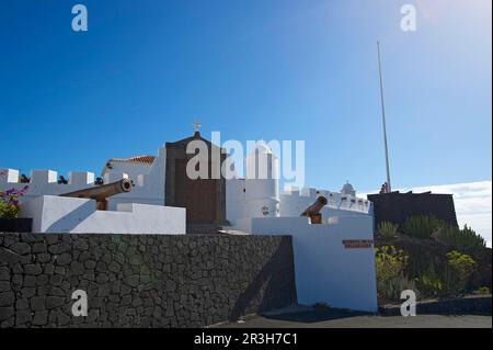 Castillo de la Virgen a Santa Cruz de la Palma, la Palma, Isole Canarie, Spagna Foto Stock