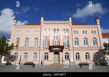 Municipio di Sternberg nel Meclemburgo-Pomerania occidentale Foto Stock