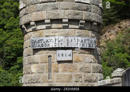 Craigellarchy Bridge, River Spey, Aberlour, Highland, Regno Unito Foto Stock