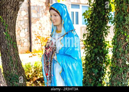 Statua della Beata Vergine Maria Foto Stock