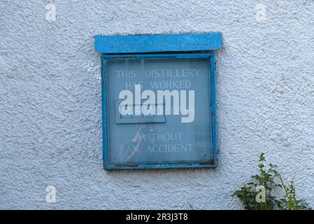 Dallas Dhu, Whisky, Distilleria, Forres, Highland, Scozia, Gran Bretagna Foto Stock