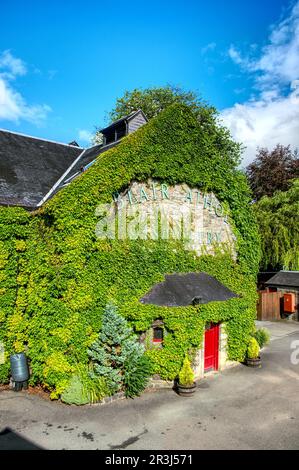 Blair Atholl, Whisky, Distilleria, Pitlochry, Highland, Scozia, Gran Bretagna Foto Stock