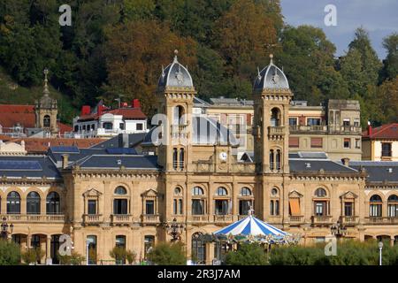 Municipio di Donostia San Sebastian in Spagna Foto Stock