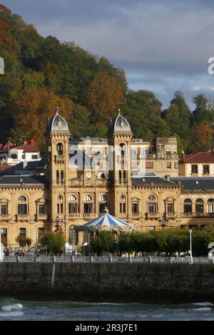 Municipio di Donostia San Sebastian in Spagna Foto Stock