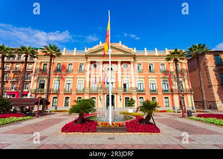 Municipio di Murcia o Ayuntamiento. Murcia è una città della Spagna sudorientale. Foto Stock