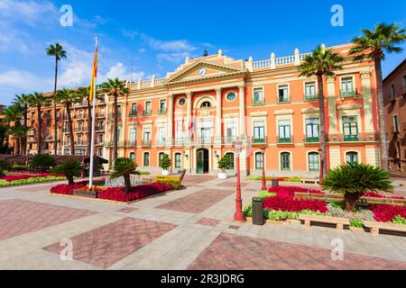 Municipio di Murcia o Ayuntamiento. Murcia è una città della Spagna sudorientale. Foto Stock