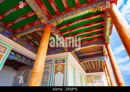 Hazrat Khizr o Hazret Hyzr Moschea nella città di Samarkand in Uzbekistan Foto Stock