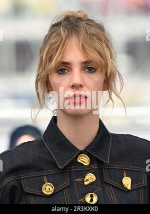 Cannes, Francia. 24th maggio, 2023. Cannes, Francia. 24th maggio 2023 nasello Maya alla fotocellula per Asteroid City, parte del Festival del Cinema di Cannes 76th, Palais des Festival. Credit: Doug Peters/Alamy Live News Foto Stock
