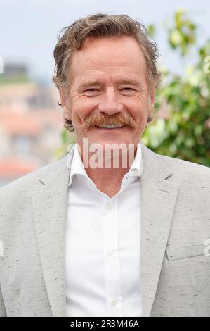 Bryan Cranston beim Photocall zum Kinofilm 'Asteroid City' auf dem Festival de Cannes 2023 / 76. Internationale Filmfestspiele von Cannes am Palais des Festivals. Cannes, 24.05.2023 Foto Stock