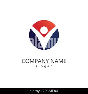 Icona di persone del gruppo di lavoro illustrazione vettoriale design Illustrazione Vettoriale