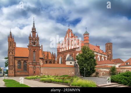 Chiesa Bernardina, Vilnius, Lituania Foto Stock