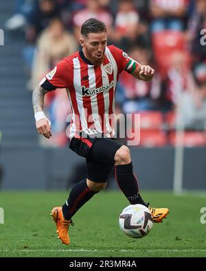 Bilbao, Spagna. 20th maggio, 2023. Iker Muniain del Club Athletic durante la partita la Liga tra il Club Athletic e RC Celta si è giocato allo Stadio San Mames il 20 maggio 2023 a Bilbao, Spagna. (Foto di Cesar Ortiz/PRESSIN) Credit: PRESSINPHOTO SPORTS AGENCY/Alamy Live News Foto Stock
