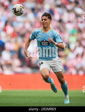 Bilbao, Spagna. 20th maggio, 2023. Gabri Veiga di RC Celta durante la partita la Liga tra Athletic Club e RC Celta si è giocato allo stadio di San Mames il 20 maggio 2023 a Bilbao, Spagna. (Foto di Cesar Ortiz/PRESSIN) Credit: PRESSINPHOTO SPORTS AGENCY/Alamy Live News Foto Stock
