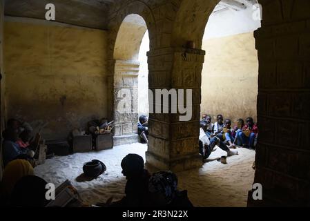 Nicolas Remene / le Pictorium - Baba El Hadj, un giovane scolaro a Timbuktu, Mali. 18/1/2020 - Mali / Tombouctou (Timbuktu) / Tombouctou (Timbuk Foto Stock